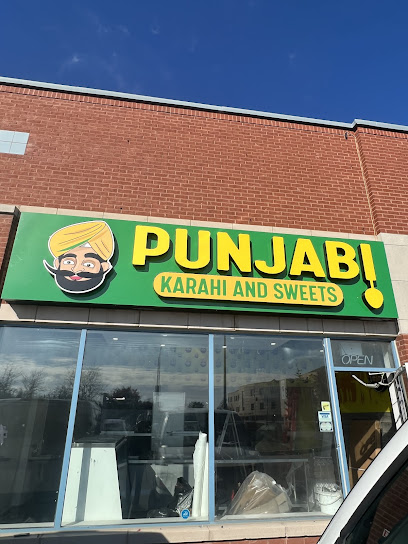 Punjabi karahi and sweets