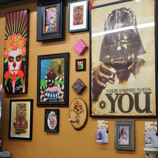 Explore shoulder sleeve tattoo ideas, creative tattoo ideas in San Diego, available at Funhouse Tattoo