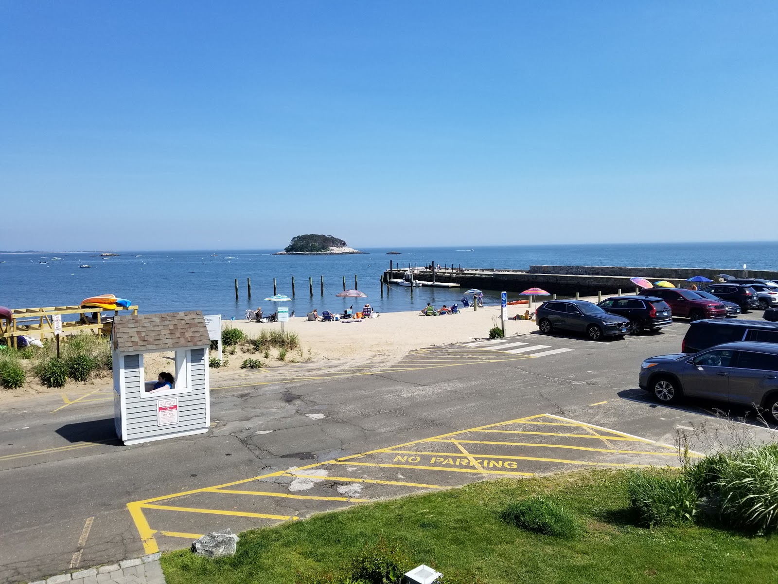 Photo de West Wharf avec sable lumineux de surface