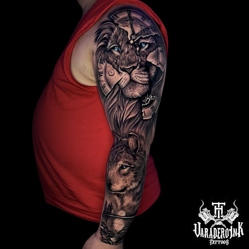 Explore dark tattoo sleeve ideas, creative tattoo ideas in Cape Coral, available at Varadero Ink Tattoos