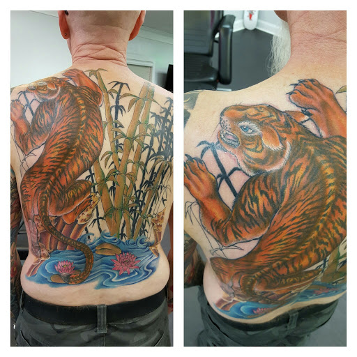 Explore husband name tattoo ideas, creative tattoo ideas in Carmel, available at Indiana Tattoo Company