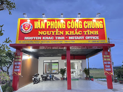 Văn phòng công chứng Nguyễn Khắc Tĩnh