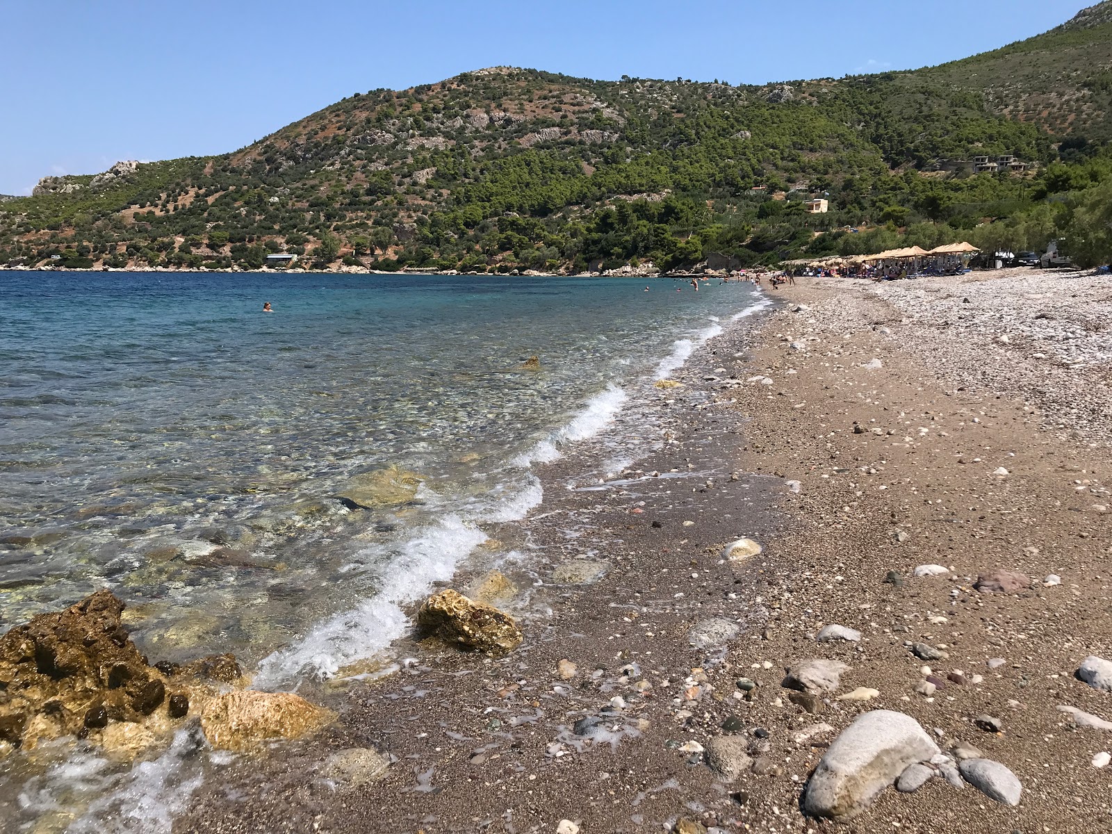 Foto af Flampouro beach med rummelig bugt