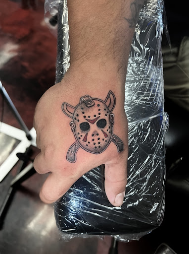 Explore bass tattoos ideas, creative tattoo ideas in Silver City, available at Independent Ink Tattoo