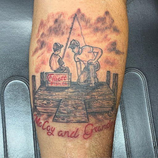 Explore xenomorph tattoo ideas, creative tattoo ideas in Marion, available at Marion Ink Tattoo Studio