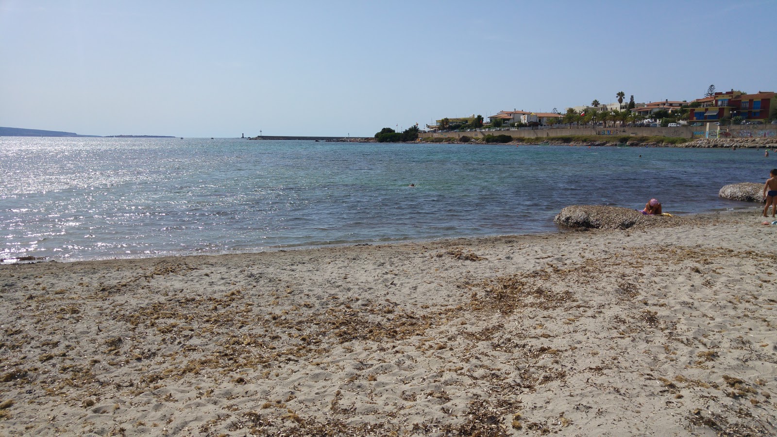 Fotografija Spiaggia di Portoscuso z visok stopnjo čistoče