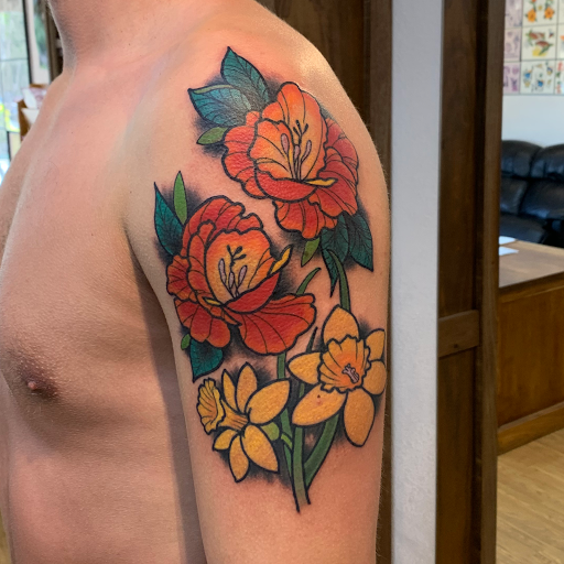 Explore family guy tattoo ideas, creative tattoo ideas in Lahaina, available at Sweet Trade Tattoo