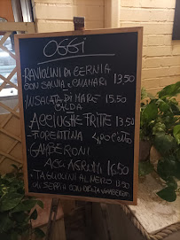 Menu / carte de Osteria Del Vecchio Pino à Migliarino Pisano