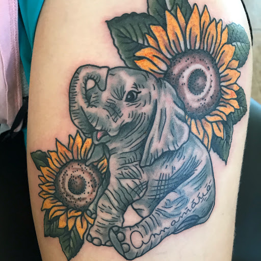 Tattoo Shop «The Rusty Needle Tattoo», reviews and photos, 1270 Harkrider St, Conway, AR 72032, USA