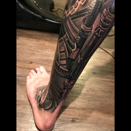 Explore greek god tattoo ideas, creative tattoo ideas in Murrieta, available at CON INK TATTOOS LLC