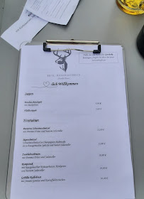 Menu du Gasthof Hirsch Kneer & Kneer GbR à Schelklingen