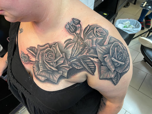 Explore halloween tattoos ideas, creative tattoo ideas in Sarasota, available at SEVEN SINS Tattoo Studio