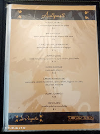 La Pergola TRATTORIA PIZZERIA à Trapani menu