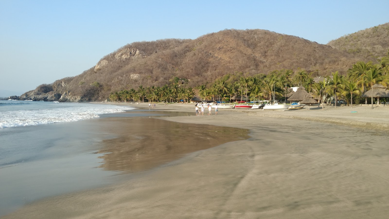 Fotografija San Juan de Alima z fino rjavi pesek površino