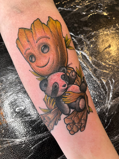 Explore funny couple tattoo ideas, creative tattoo ideas in Castle Rock, available at Studio 38 Tattoo and Gallery