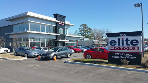 Elite Motors, 1730 Virginia Beach Blvd, Virginia Beach, VA 23454, USA, 