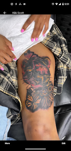 Explore lower back tattoo ideas for men, creative tattoo ideas in Raleigh, available at Underground Art