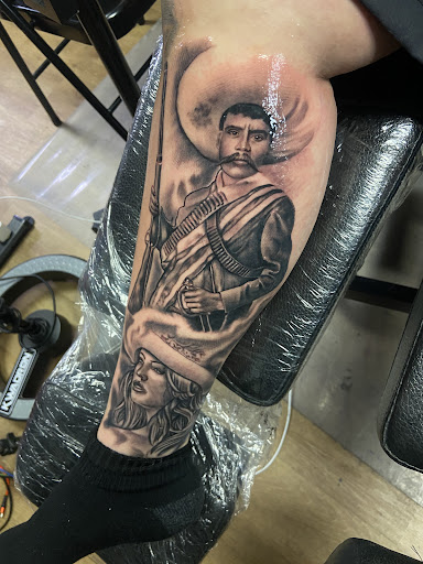 Explore tattoo ideas with writing, creative tattoo ideas in Houston, available at RS3 Studios