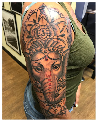 Explore vagabond tattoo ideas, creative tattoo ideas in Atlanta, available at Golden Anchor Tattoo