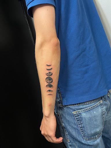Explore concert tattoo ideas, creative tattoo ideas in Idaho Falls, available at Sinner Tattoo Studio
