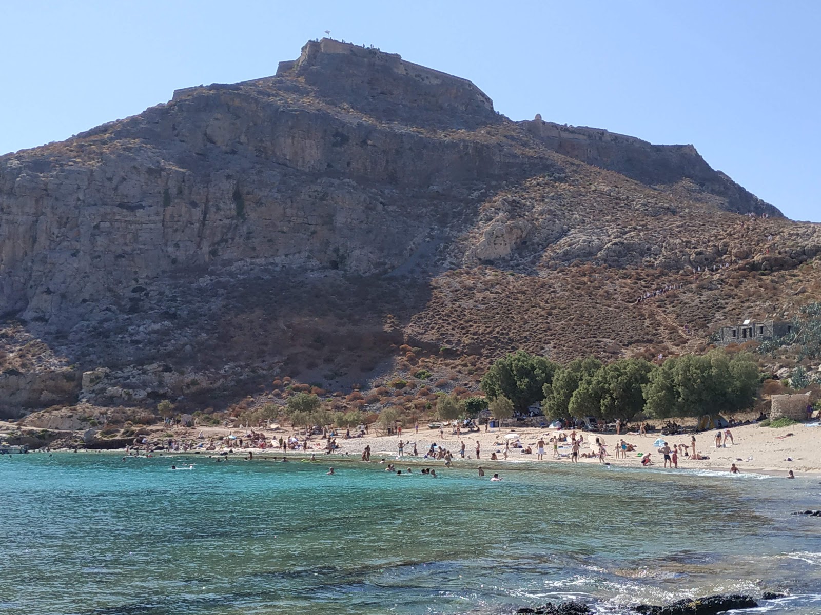Photo of Gramvousa beach located in natural area