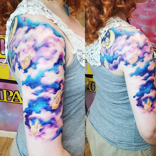 Explore small pirate tattoo ideas, creative tattoo ideas in Kenosha, available at Kenosha Tattoo Company