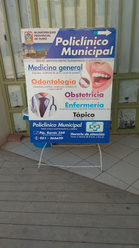Opiniones de Policlinico municipal puno en Puno - Médico