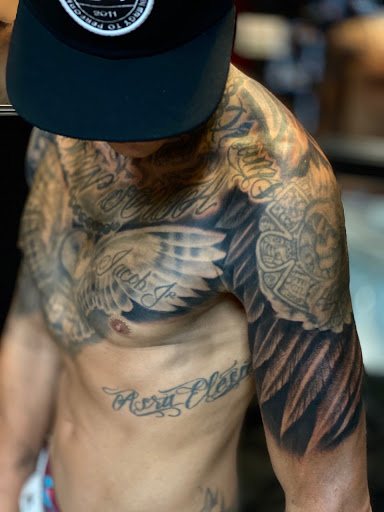 Explore sailor tattoo ideas, creative tattoo ideas in Glendale, available at Ritual Addictions Tattoo and Piercing