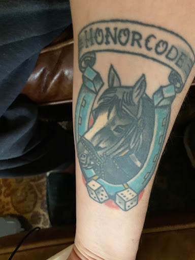Find middle boob tattoo ideas for your next unique tattoo in Lexington at Charmed Life Tattoo