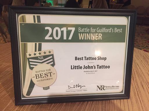 Tattoo Shop «Little Johns Tattoo», reviews and photos, 807 S Aycock St, Greensboro, NC 27403, USA