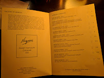 Negroni Bar à Munich menu