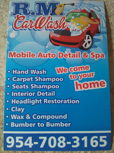 RM Car Wash movil en Deerfield Beach