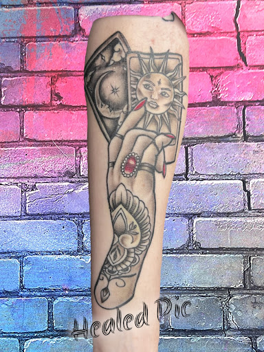 Explore silly goose tattoo ideas, creative tattoo ideas in Meridian, available at Creative Pain Tattoo Studio