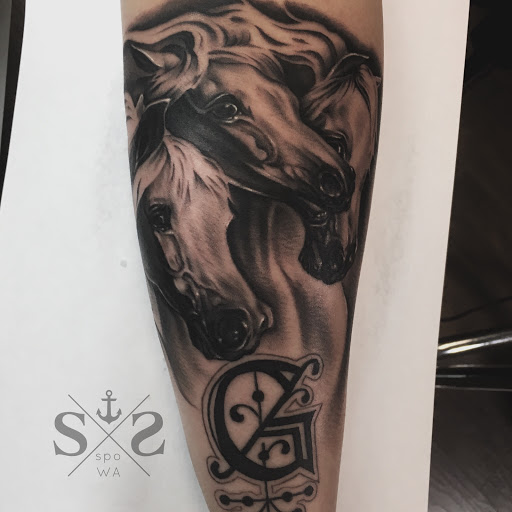 Find face tattoo idea for your next unique tattoo in Spokane at Anchored Art Tattoo