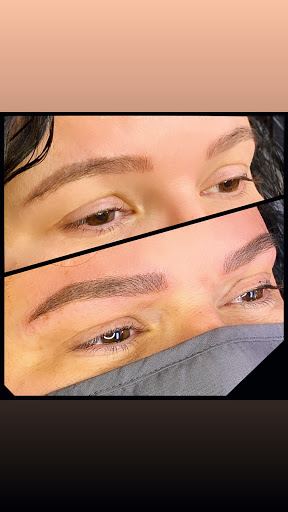 Explore space sleeve tattoo ideas, creative tattoo ideas in Peoria Heights, available at BeautiFULL Brows By Jen Microblading - Permanent Makeup Wild Honey Beauty Studio