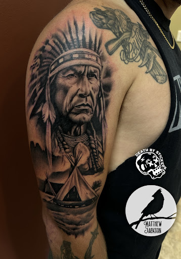 Explore foo dog tattoo ideas, creative tattoo ideas in Nashville, available at RedBird Tattoo