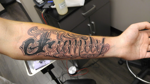 Explore mens throat tattoo ideas, creative tattoo ideas in Fort Wayne, available at Grade A Tattoos and Body Piercing