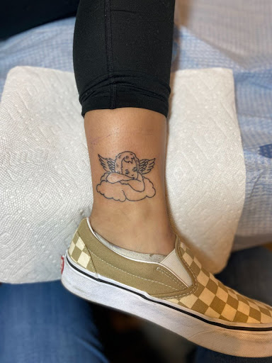 Explore patchwork tattoo ideas female, creative tattoo ideas in Wilkes Barre, available at South Main Street Tattoo