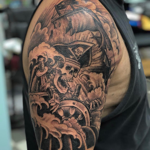 Explore samurai champloo tattoo ideas, creative tattoo ideas in Duluth, available at Gitchee Gumee Tattoo