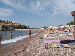 Sveti Stefan beach'in fotoğrafı ve güzel manzarası