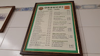 Orsucci à Padua menu
