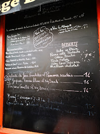 Menu / carte de Le Mange Disc à Montreuil
