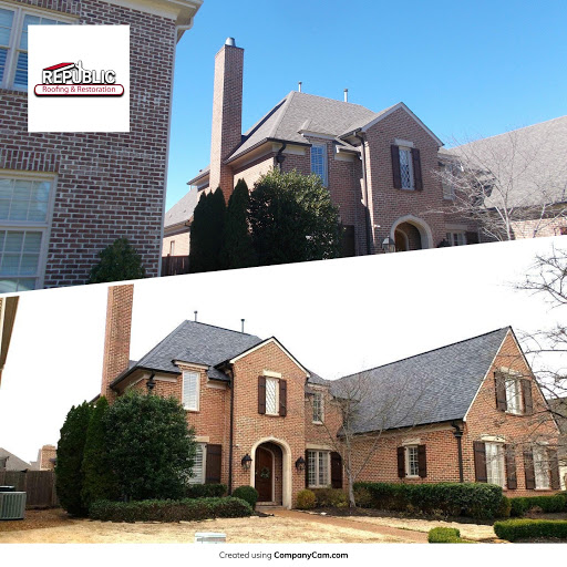 Roofing Contractor «Republic Roofing & Restoration», reviews and photos, 91 Peyton Pkwy #101, Collierville, TN 38017, USA