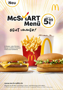 Carte du McDonald's à Essen