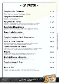 Carte du Pizza & Sfizi - Pizzeria - Capo d'Orlando à Capo d'Orlando