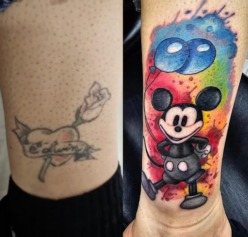 Explore brother and sister matching tattoo ideas, creative tattoo ideas in Kenosha, available at Kenosha Tattoo Company