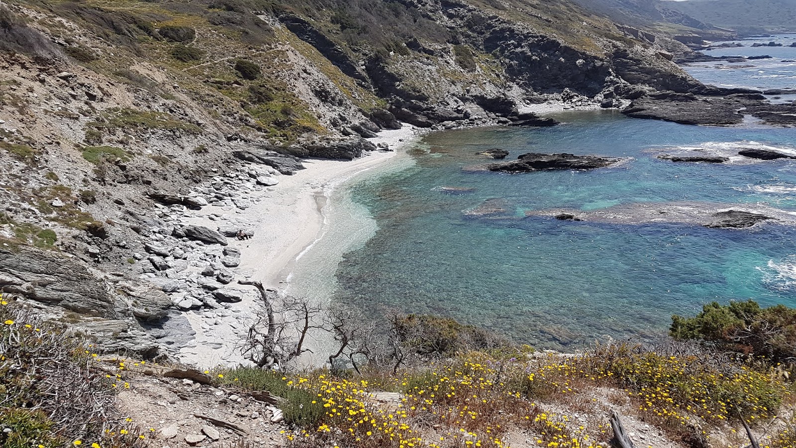 Foto de Spiaggia Isola dei Porri con playa recta