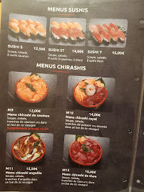 Sushido à Strasbourg menu