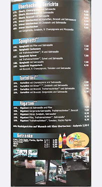 Menu du PIZZA Paradies Northeim à Northeim