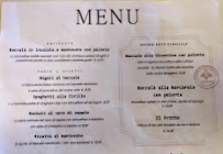 Trattoria Da Cirillo à Montegaldella carte